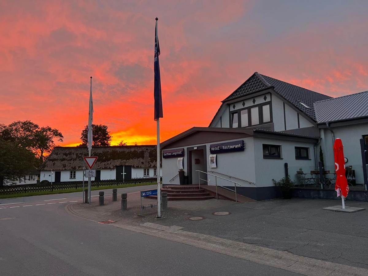 Schroeders Gaestehaus Langstedt Exterior photo